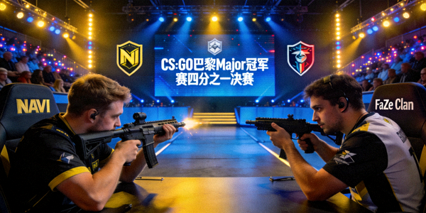 CS:GO 巴黎Major冠军赛四分之一决赛 - NAVI与FaZe Clan的经典对决