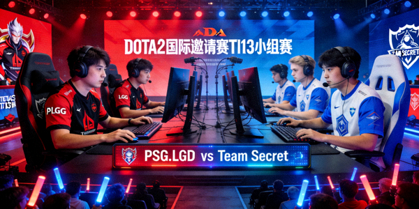 DOTA2国际邀请赛TI13小组赛 - 中国战队PSG.LGD对阵欧洲强队Team Secret